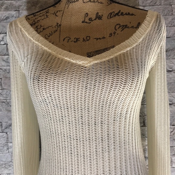 FREE PEOPLE | Textured Blouse | Cream | Medium - Picture 2 of 7